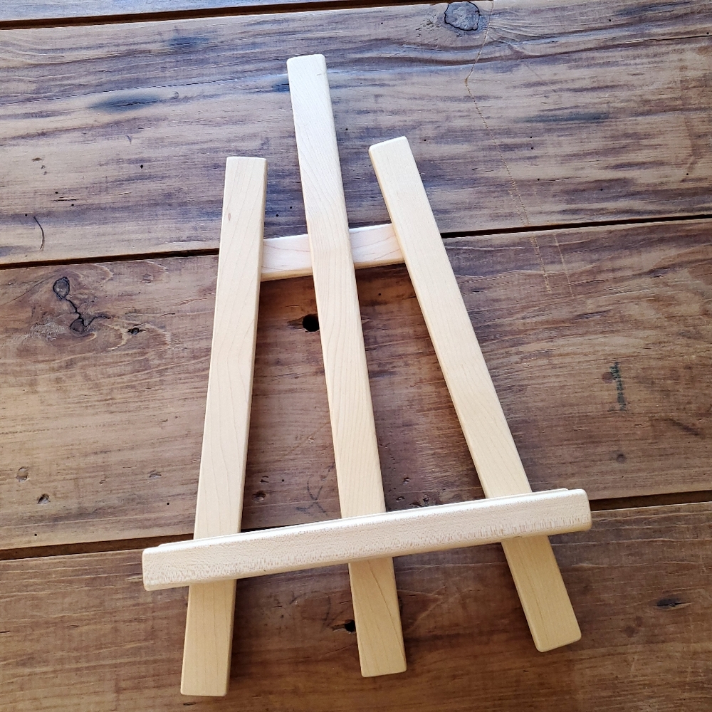 Pottery Barn Wooden Photo Display Easel